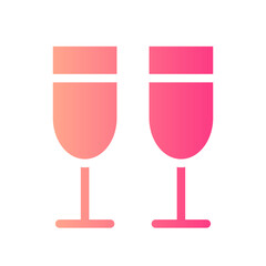 drinks gradient icon