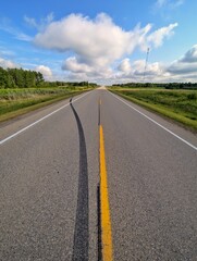 road to the sky . Wrong way track tread