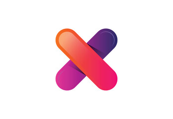 Abstract Modern Colourful Minimalist logo design, Vector illustration