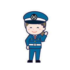 警備員／ななめ／女性 04