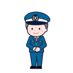 警備員／ななめ／男性 01