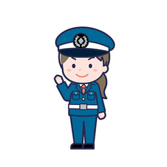 警備員／ななめ／女性 12