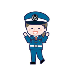 警備員／ななめ／女性 07