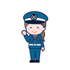 警備員／ななめ／女性 10