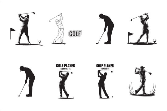 Golfer Swing Silhouette Design

Professional Golfer Vector Art

Golf Club Swing Illustration

Dynamic Golf Pose Silhouette

Tee Off Golfer Clipart Graphic