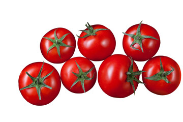 Multiple Red Cherry Tomatoes