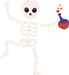 Cute Halloween Skeleton