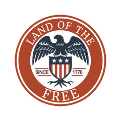 Patriotic American Symbol