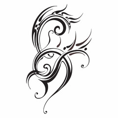 abstract floral design