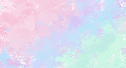 Fototapeta premium Pastel Abstract Paint Texture Background - Dreamy, soft, delicate, ethereal, and calming pastel color abstract paint texture ideal for backgrounds.