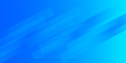 Obraz premium Abstract blue background with diagonal lines. Dynamic shapes composition. Vector illustration