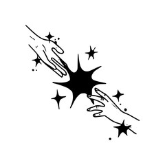 mystical touch and sparkling wishes