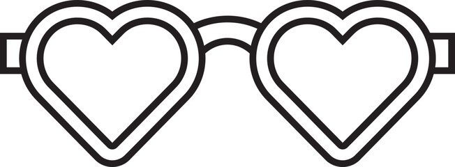 Love Shape Sunglasses