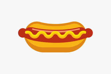 hot dog with ketchup