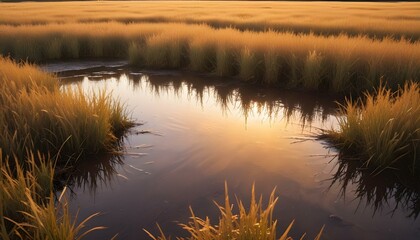 sunrise over the river