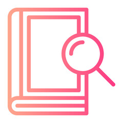 book gradient icon