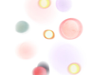 Light leaks photo overlay effect, camera lens flare effect on transparent background