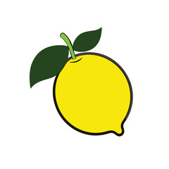 lemon vector illustration