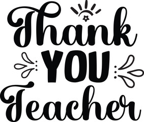 World Teachers' Day Typography Design