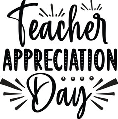World Teachers' Day Typography Design