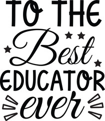 World Teachers' Day Typography Design