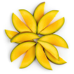slices of mango