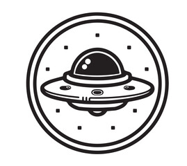 ufo vector illustration