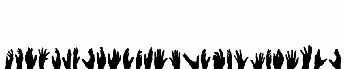 Collection of Hand Silhouettes