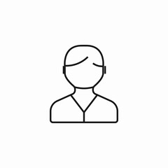 professional person icon sign vector