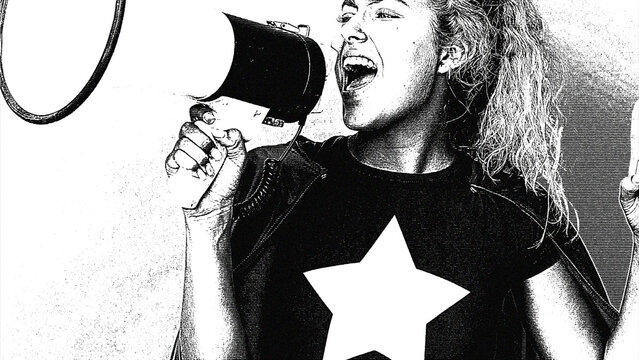 Hand Drawn Comic Novel Look Horizontal Motion Effect MOGRT 585