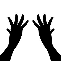 Mengulurkan Tangan Simbol Koneksi dan Dukungan