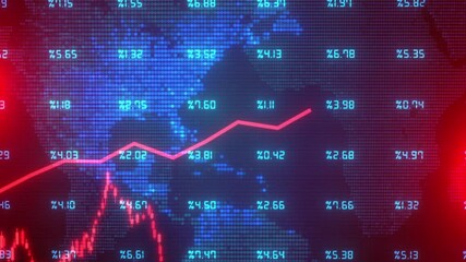 Global Inflation Economics Cost Living Rise Increase Cost Crisis - Powered by Adobe