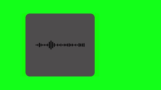Retro LP Vinyl CD Record Spinning on Green Background - Top View for Music and Nostalgia Projects