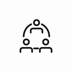 people considered group icon sign vector
