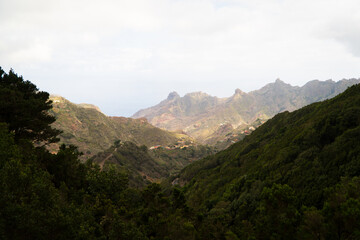 view of the mountains