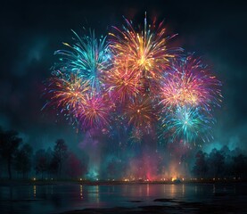 starts in 4th of july celebration theme. High quality