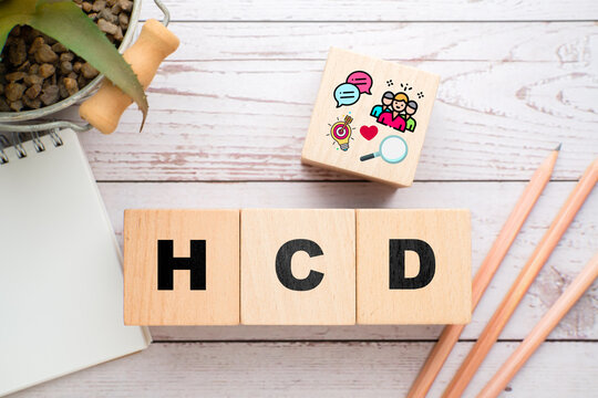 HCD Concept with Communication and Empathy Icons