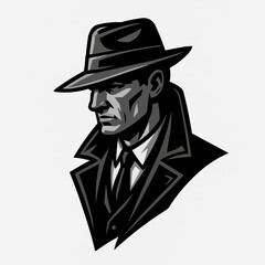  Vector private investigator symbol