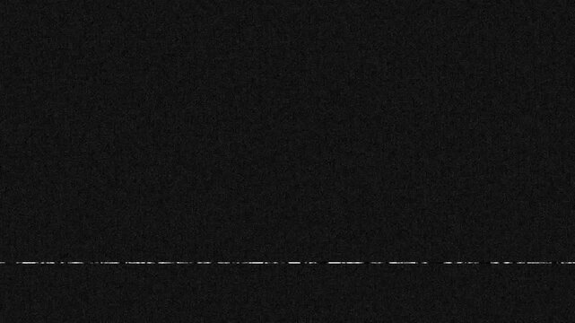 VCR playing and pausing a VHS appearing with a noise effect