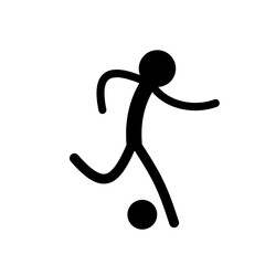 Stick Man Sport Icon