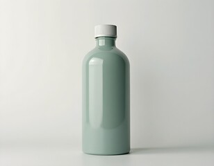 white plastic bottle