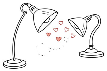 Minimalist long dress illustration fashion design