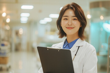 Generative AI,여의사,여간호사,간호사,의사,의료,병원,병원모델