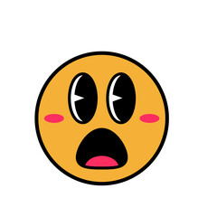 Retro Emoticon Illustration