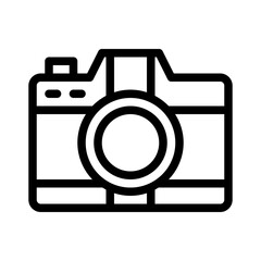 camera line icon