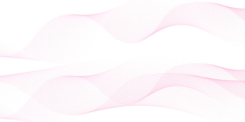 pink wave curve lines banner background design. Digital frequency track equalizer. Stylized line art background. modern soft luxury texture with smooth and clean vector subtle background illustration