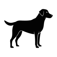 black labrador retriever icon 