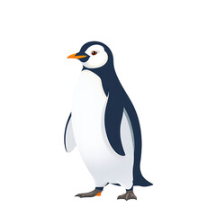 Obraz premium Cute Cartoon Penguin Illustration