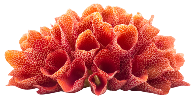 Explore the intricate beauty of coral reef formations macro photography close up detailed view 100 characters transparent background png