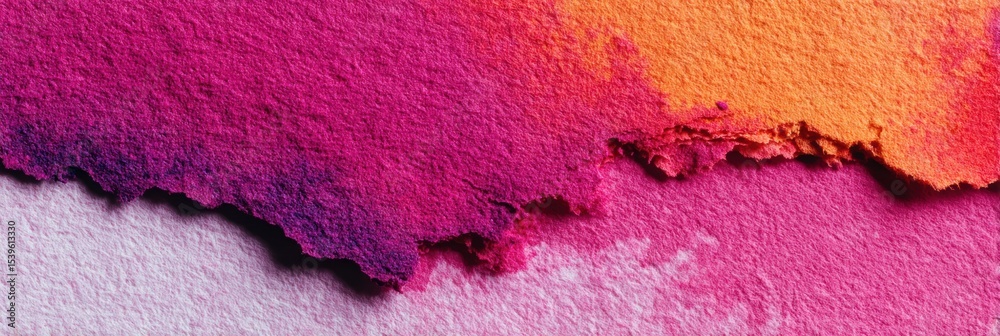 Poster vibrant watercolor canvas texture with paint buildup and explosive radial burst pattern - artistic h